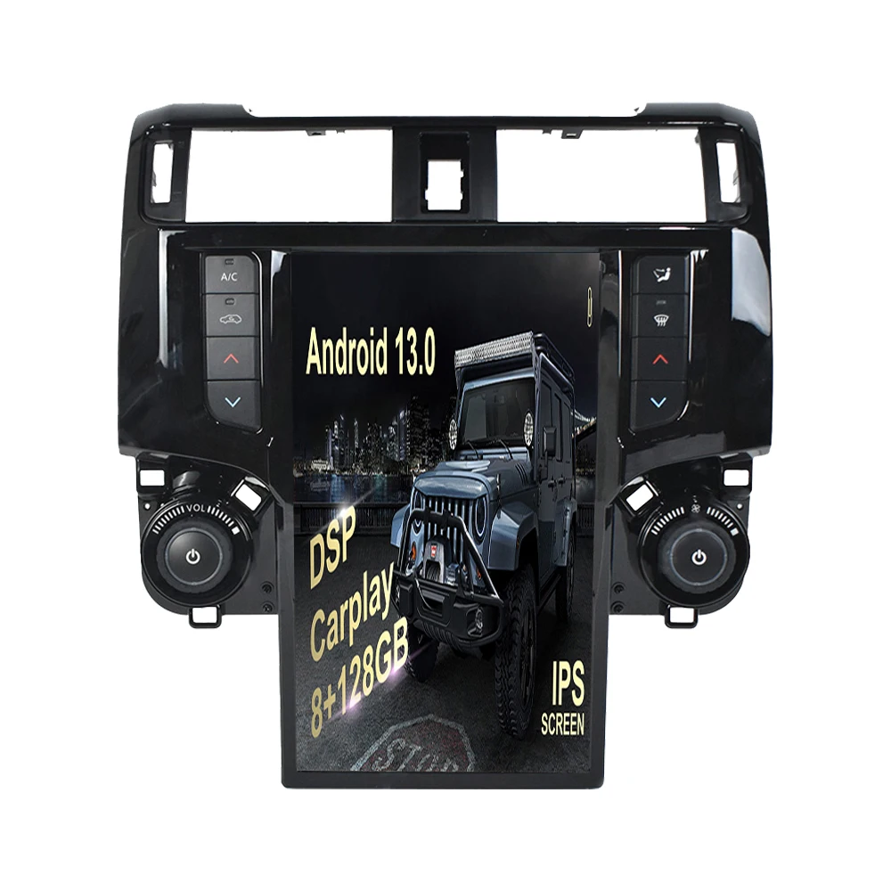 13.6 inch For Toyota 4Runner 2009 to 2019 car Android 13.0  carplay GPS Navigation auto touch Screen Multimedia Player head unit