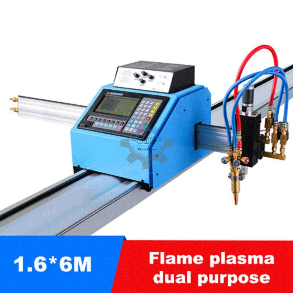 Portable CNC Plasma Cutting Equipment CNC Cutting Control System CNC Cutting Small Metal Steel Plate Processing Stroke 1.6M×3-6M