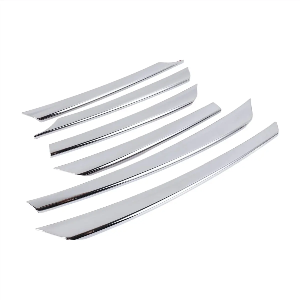 Compatible Car Front Mesh Grille Bumper Cover Trim for Nissan Versa Latio Almera 15-17