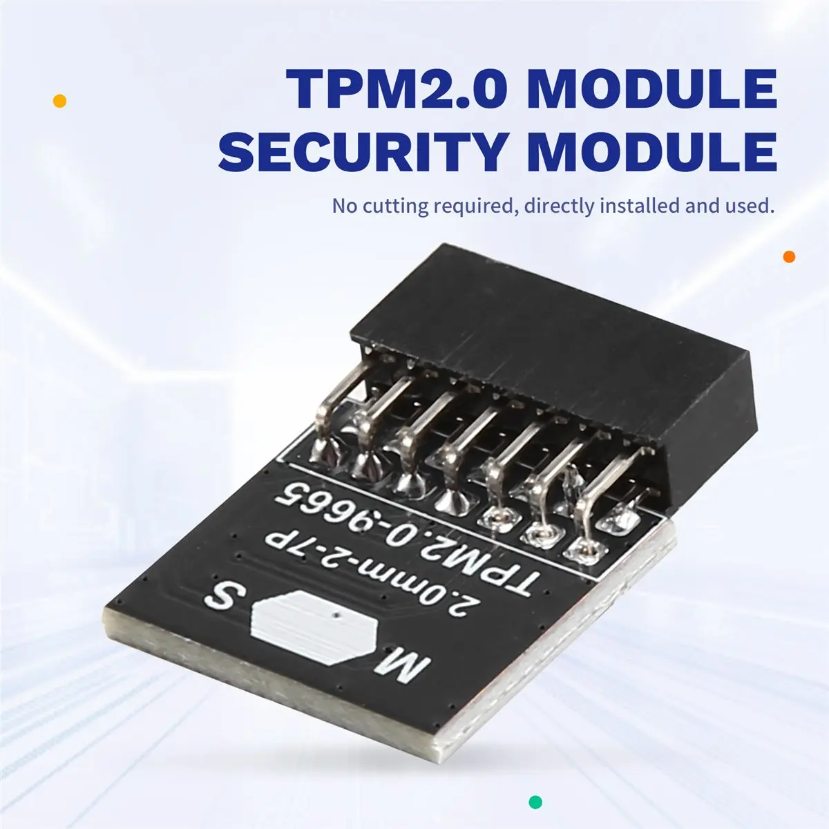 DT81 TPM2.0 Module for MSI 14-1 Pin LPC TPM Security Module LPC Module for MSI for Win11 Module