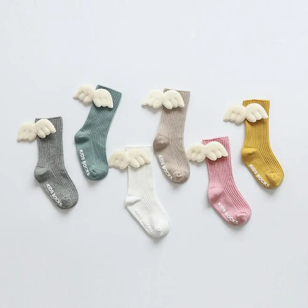 New cute wings newborn baby socks dispensing baby socks sock