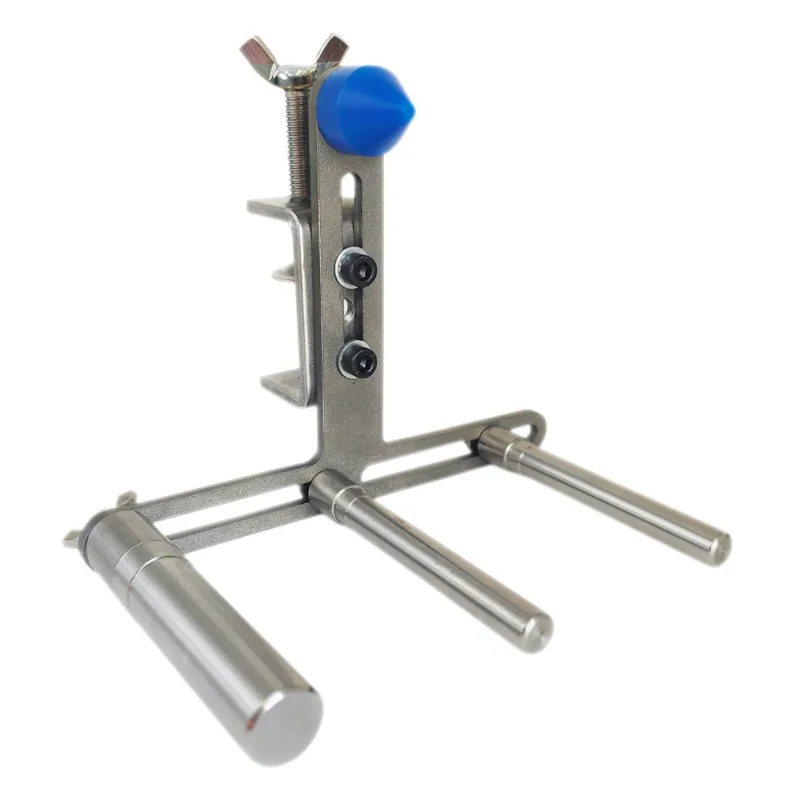 Musical Instrument Repair Support Stand, Metal Bracket for Trumpet French Horn Saxophone Polishing & Adjusting