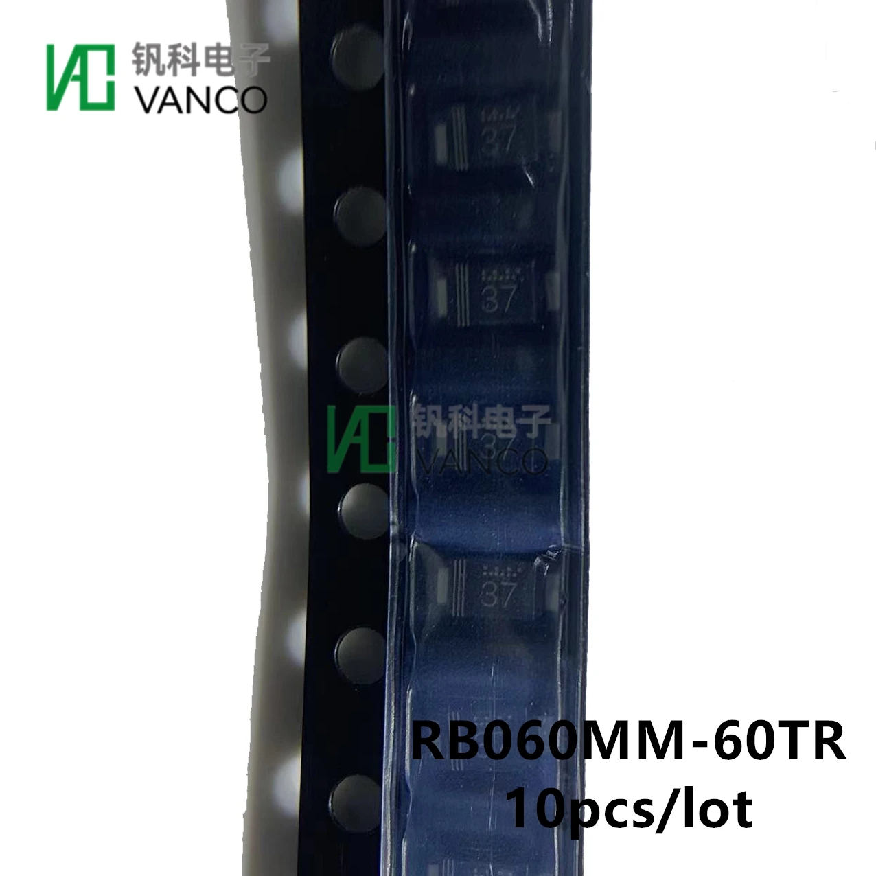 10 pçs/lote RB060MM-60TR transistor kit diodo schottky 60v 2a pmdu em sctock