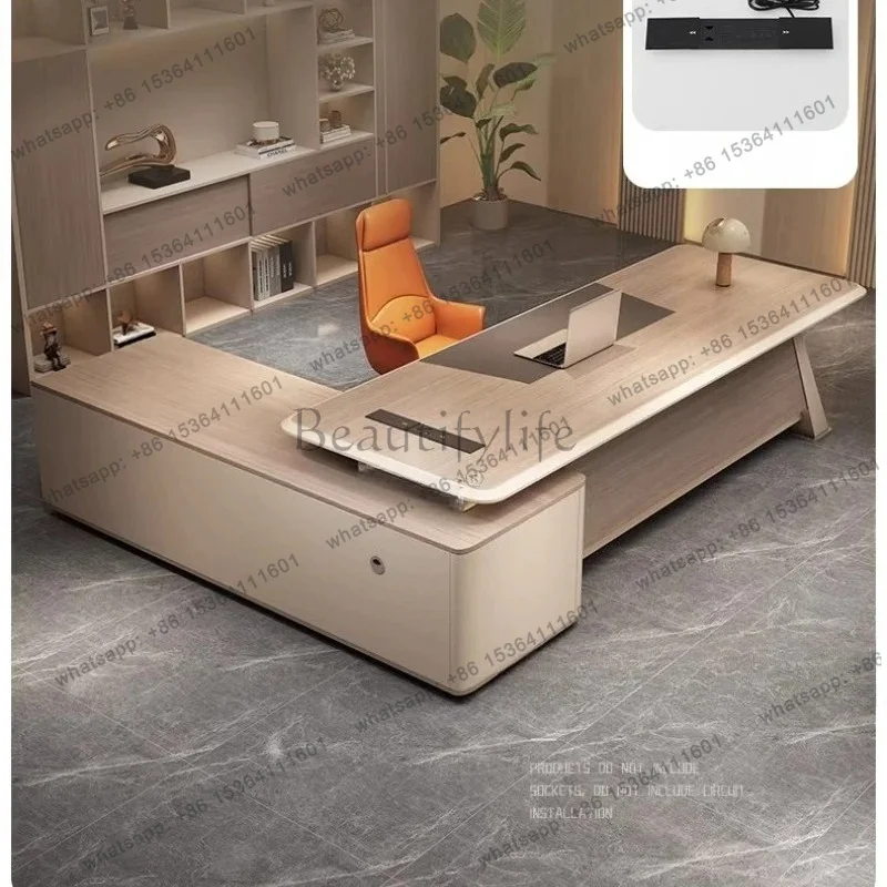 LX Light luxury and high end feel Simple and   table computer desks room  office  Computer table