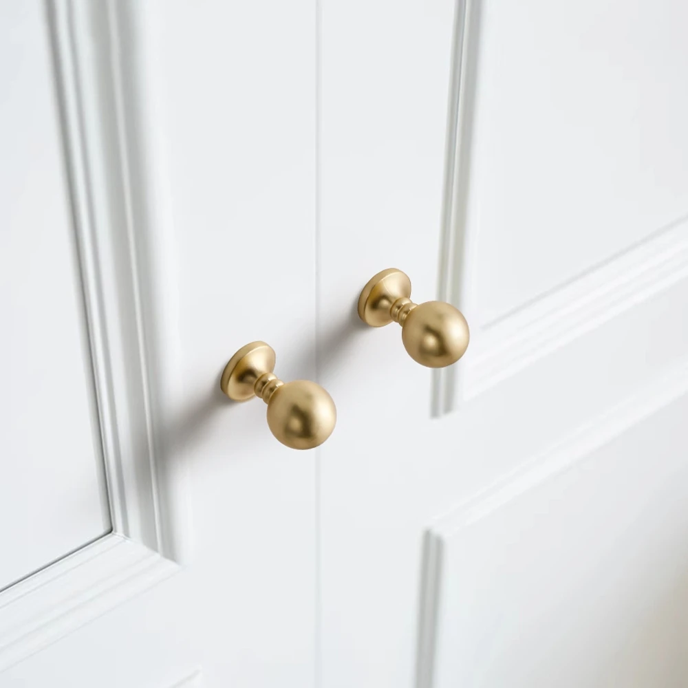 Gold Pull Handle Kitchen Bedroom Bathroom Wardrobe Drawer Cupboard Furniture Cabinet Knob Kitchen Hardware Pull