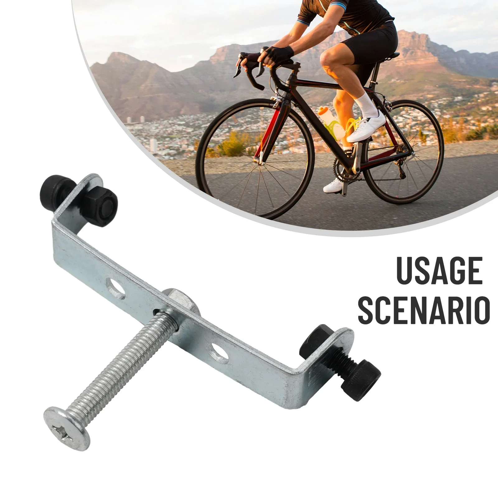 1Pcs Bicycle Rear Shelf Convert Rear Pannier Racks Connector Seatpost Adapter For Bike Rack Mount Conversion
