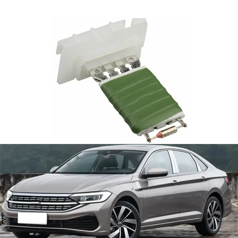 1pc Heater Blower Motor Fan Resistor For VW Audi Skoda Seat Models 1K0959263A Blower Motor A/C Fan Control Resistor Car Parts