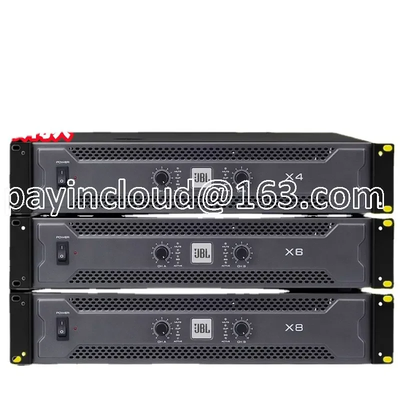 X4 X6 X8 Professional Pure Back Stage Power Amplifier Equipment Karaoke Stage Performance KTV Conference Home Karaoke