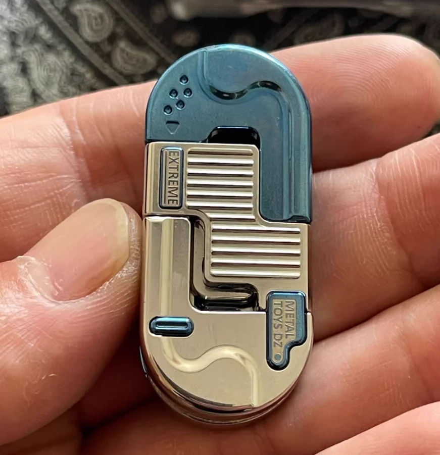 Used EDC Dz Titanium Topb Machine Shanghai Exhibition Limited Fidget Slider Decompression Toy