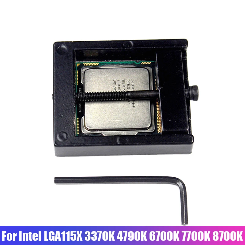 Cap Opener Guard Die Delidding Kit Intel LGA115X 3370K 4790K 6700K 7700K 8700K CPU IHS Heatsink Removal Delid Tool