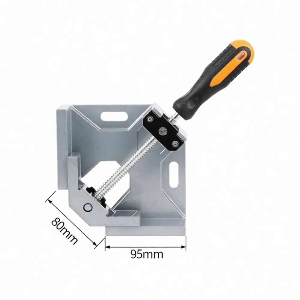 Durability Corner Clamp 90 Degree Right Angle Fixer Aluminum Tool For Household Woodworking Picture Frame Glass