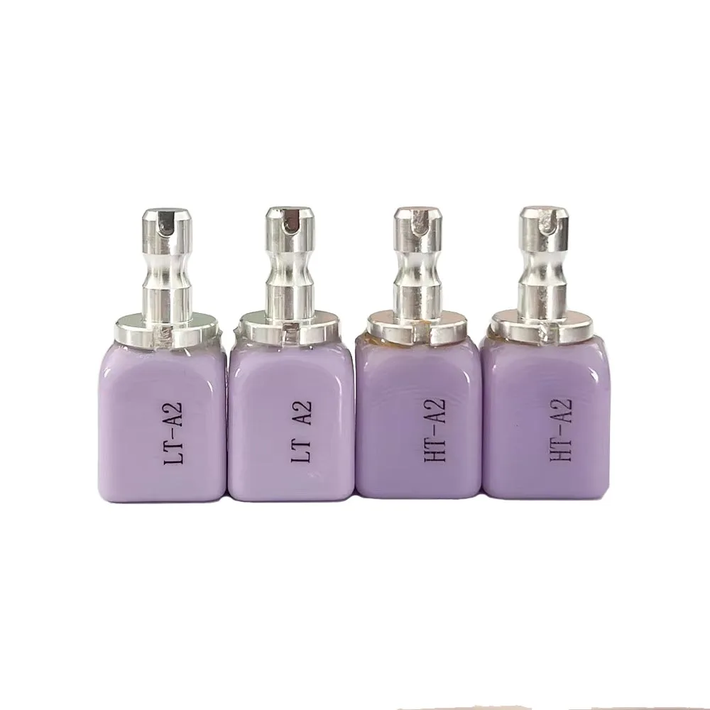 10pcs Emax CAD/CAM Glass Block C14 HT Dental Lithium Disilicate Glass Ceramic Blocks