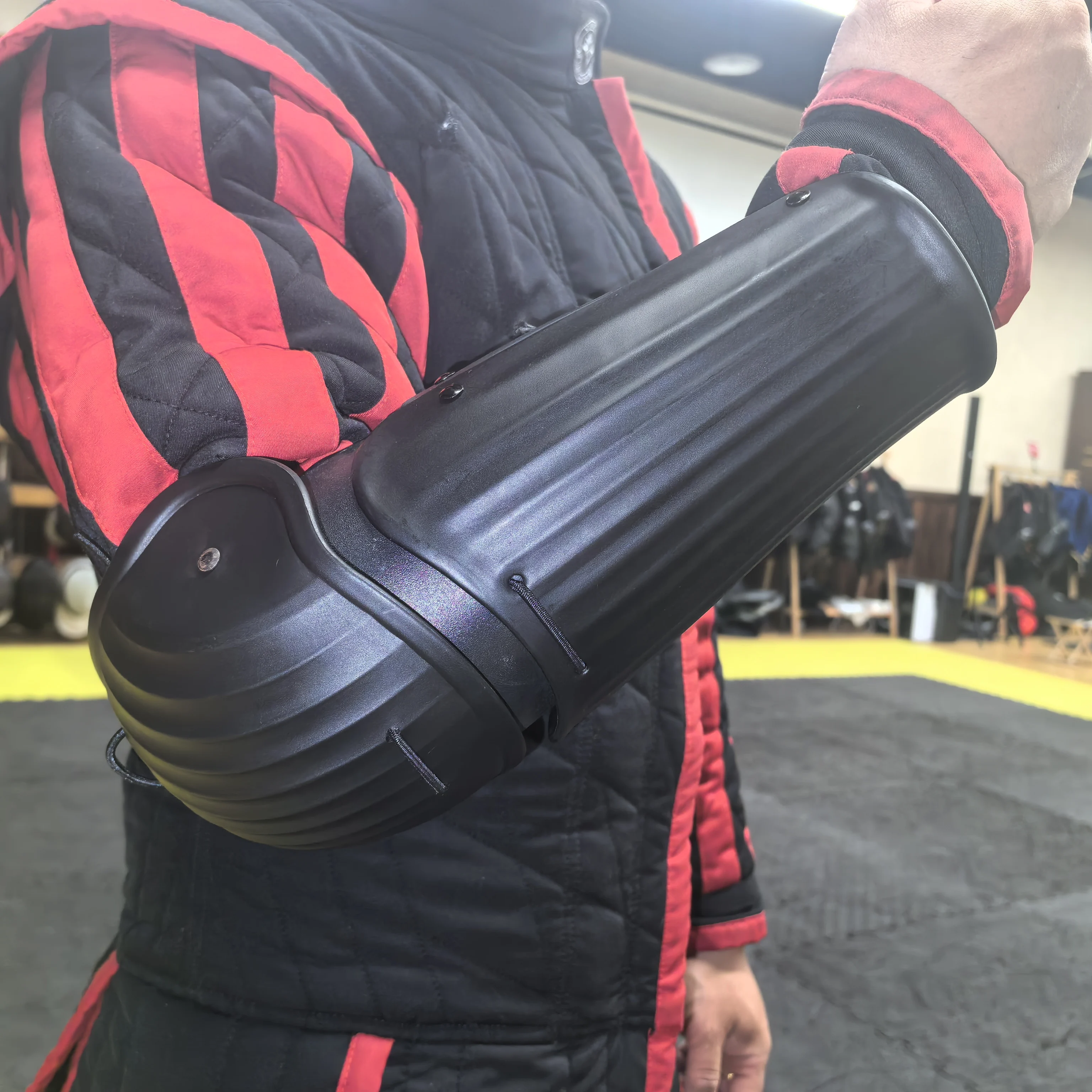 Protecciones HEMA ajustables para antebrazos y piernas, hasta codo - imagen 5