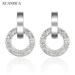 Hoops Earings Metal Classic Fashion Guangdong Women Round Hoop Earrings New In Earrings Recommend