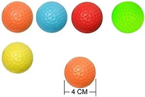 Juego grande de desinfección de Golf, varilla de juguete de Golf desmontable de 55CM, bolas de 15 colores, dos agujeros, una bolsa de almacenamiento con tapete de Golf simulado para satisfacer