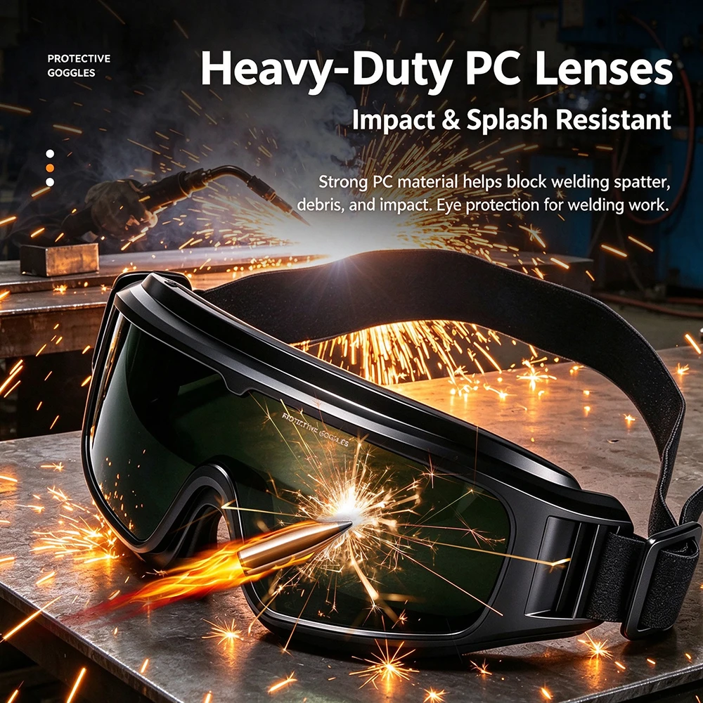 Auto Darkening Welding Goggles Safety Glasses UV IR Protection For Arc Welding TIG MIG Grinding Cutting Motorcycle Repair