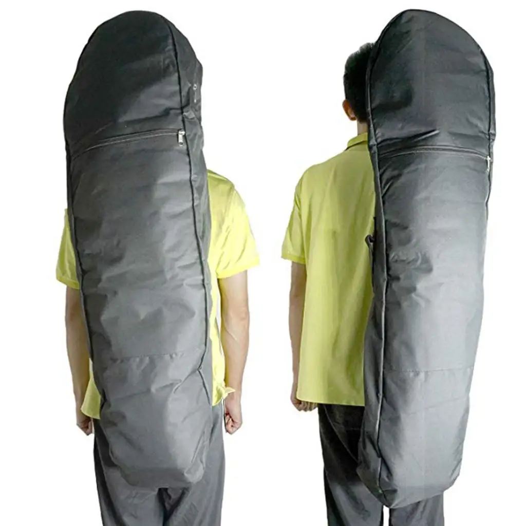 Longboard Skateboard Carry Protect Bag Pack Thickened Backpack