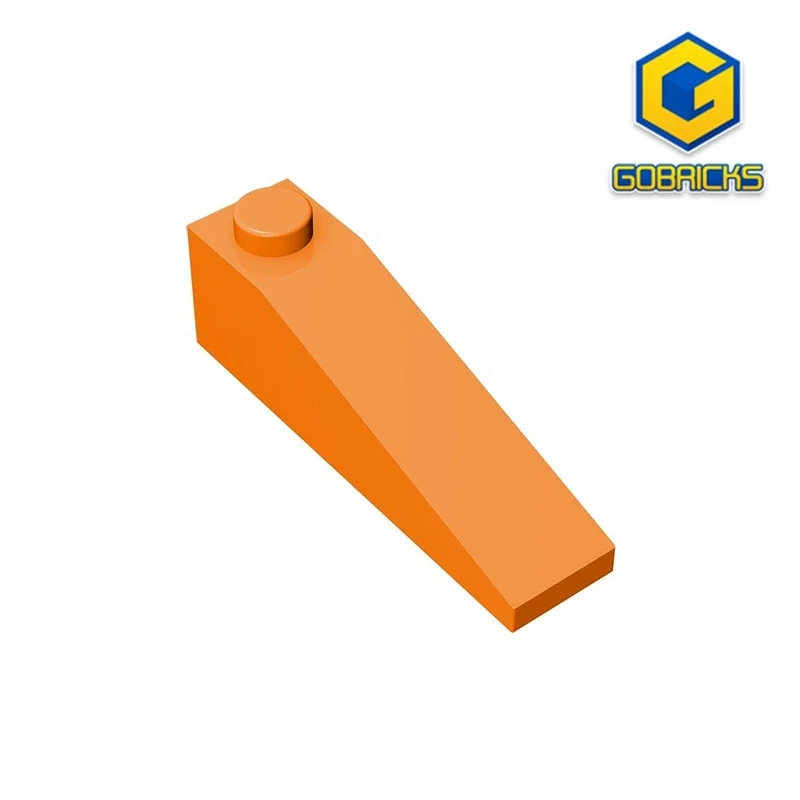 Gobricks GDS-587 Slope 18 4 x 1 compatible with lego 60477 pieces of children's DIY Educational Building Blocks Technical