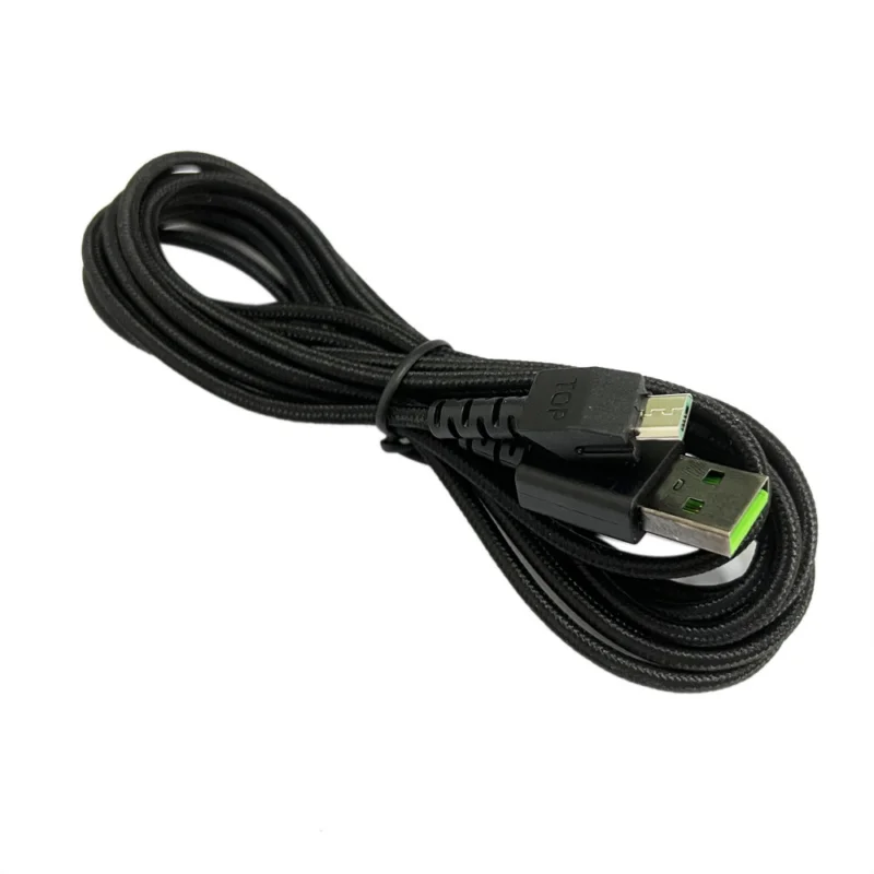 For Razer Mamba Micro USB-A to Micro-USB Cable Braided for Mamba Mouse tbsz