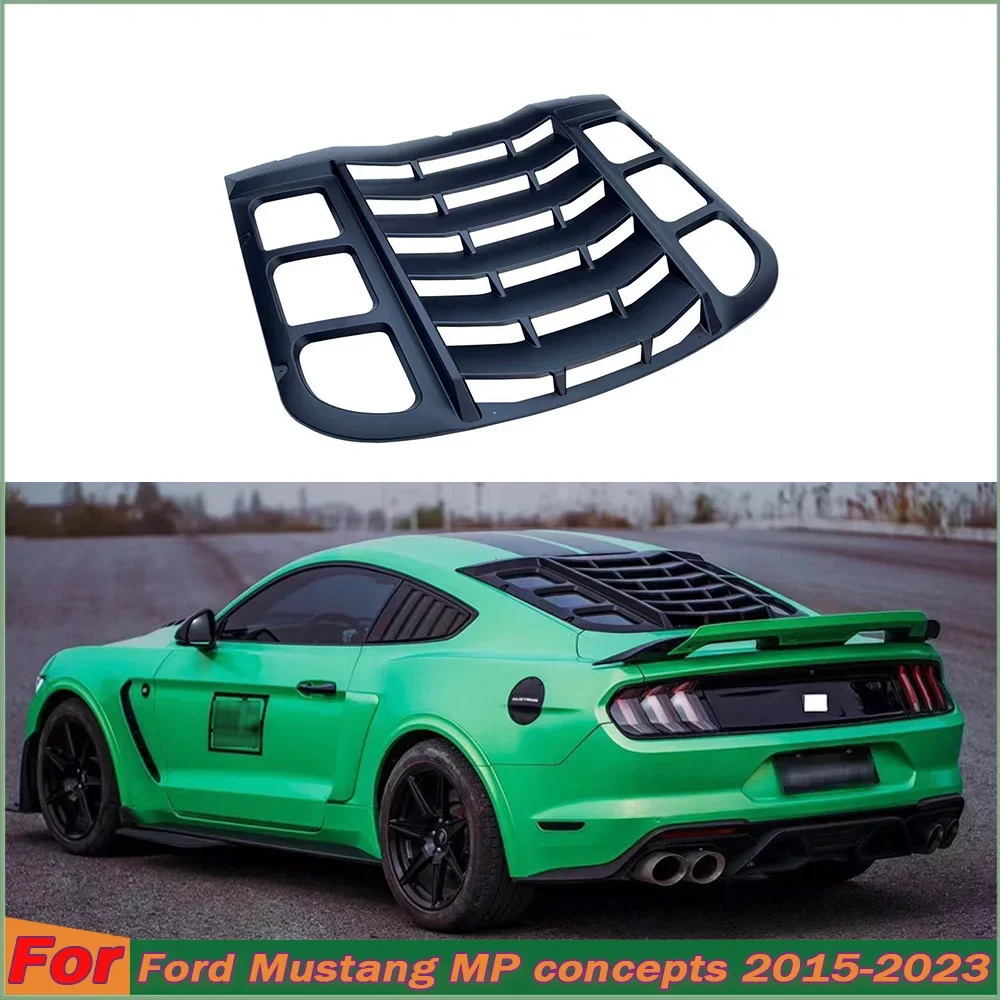 

For Ford Mustang MP concepts 2015-2023 Car rear windshield decoration Rear glass shutter Shutter decoration Body Kits