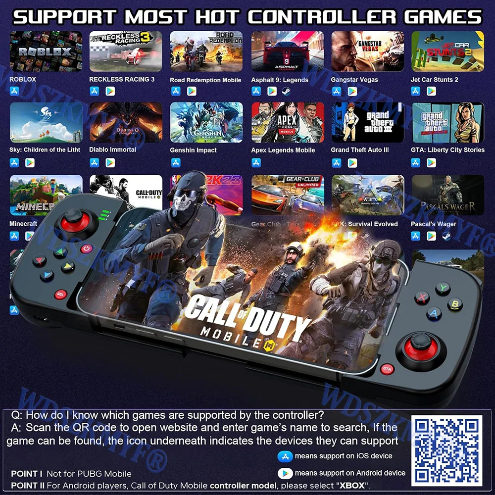 التحكم في ألعاب Gamepad للهاتف المحمول الذي يعمل بنظام أندرويد والكمبيوتر الخلوي والكمبيوتر اللوحي وتأثير القاعة عصا التحكم من النوع C وحدة تحكم لوحة الألعاب