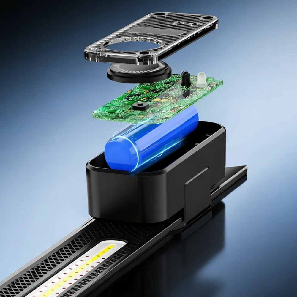 Running Gear Accessories - Veelzijdige COB Flood Lighting Bewegingssensor Koplamp