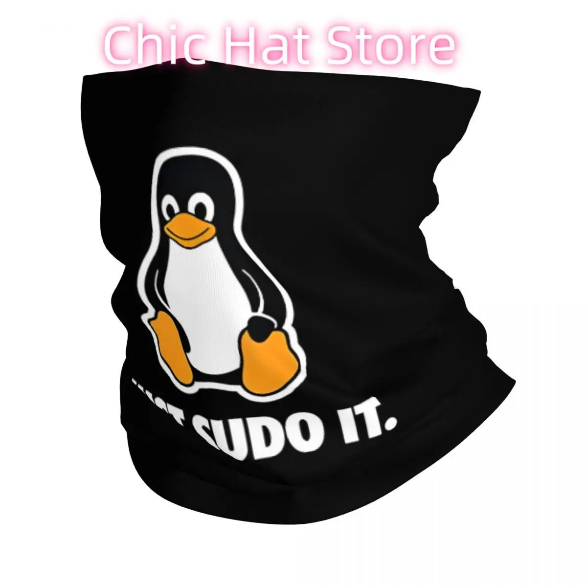 

Linux Just Sudo повязка на голову, теплая повязка на шею, мужской лыжный шарф для бега, медицинская бандана для лица медсестры, гетры