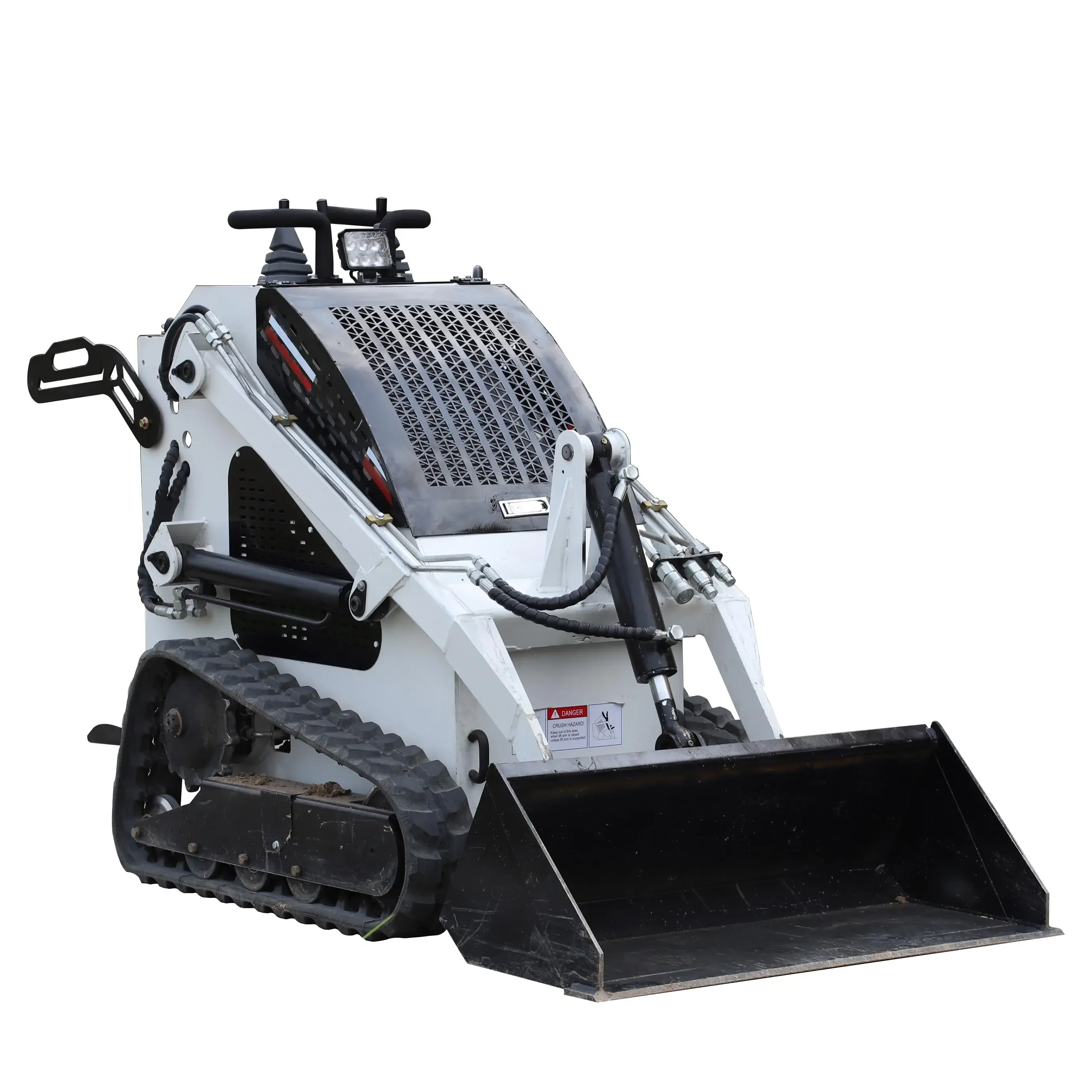 Diesel engine small sliding loader used for Chinese wheeled tracked bucket attachment drive type