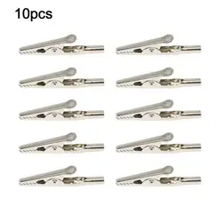 10Pcs Metal Crocodile Clips Cable Lead Testing Metal Alligator Clips Clamps Hair Clips Hairpins Wholesale 2024 New