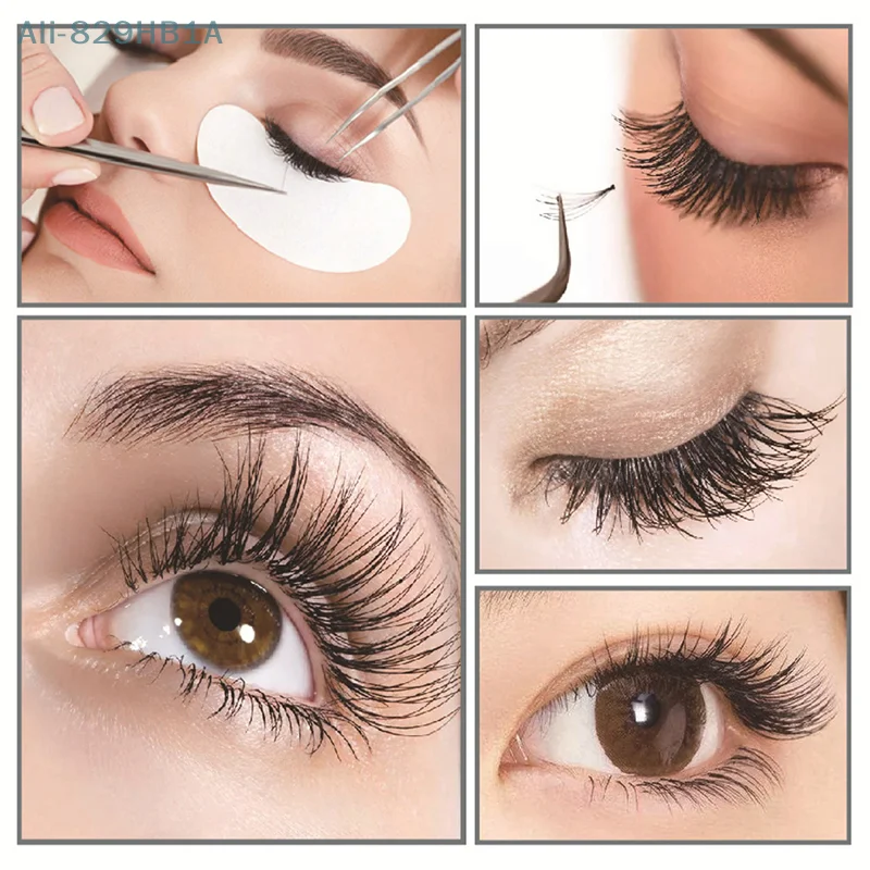 50 Pairs Makeup Under Eyelash Pad Cloud Shape Eyelash Extention Under Eye Pad Paper Accessories Eye