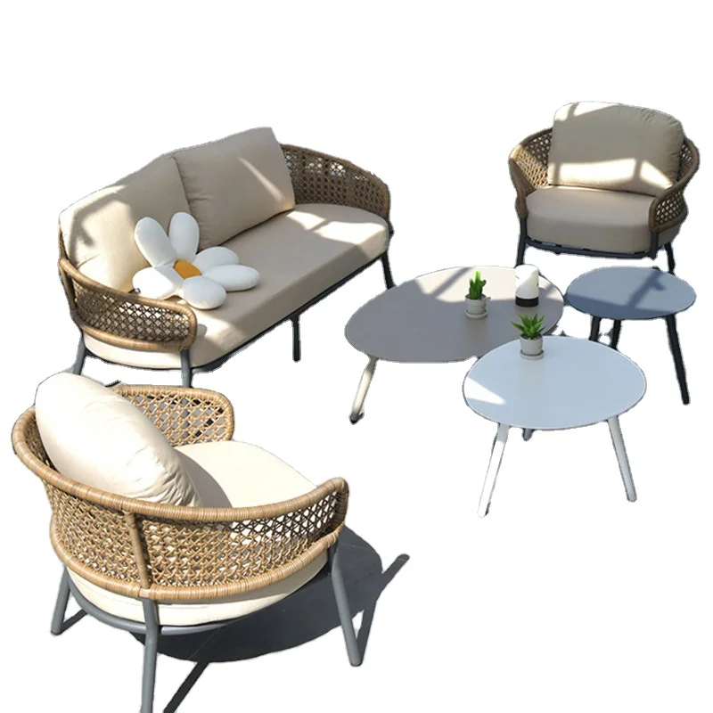 

Outdoor PE Rattan Furniture Patio Garden Sofa Outdoor Sofa Sets