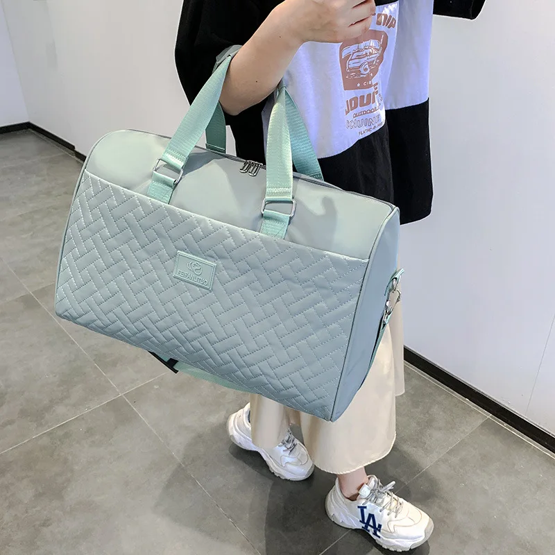 durable-oxford-cloth-travel-bag-unisex-crossbody-large-capacity-lightweight-handbag-for-short-trips-fashionable-travel-bag