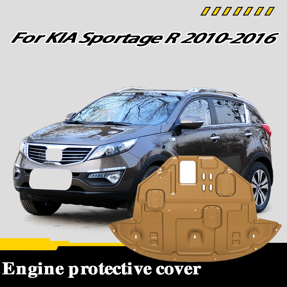 For KIA Sportage R 2010-2016 2.0L 2.4L Engine Chassis Shield Splash Bottom Protection Board Car Accessories Under Cover