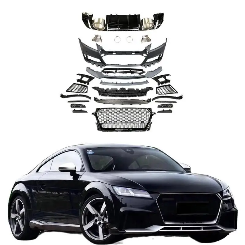 

Automotive Parts for TT TTS 2015+ Upgrade TTRS Car Bumper Front Bumper Grill Diffuser