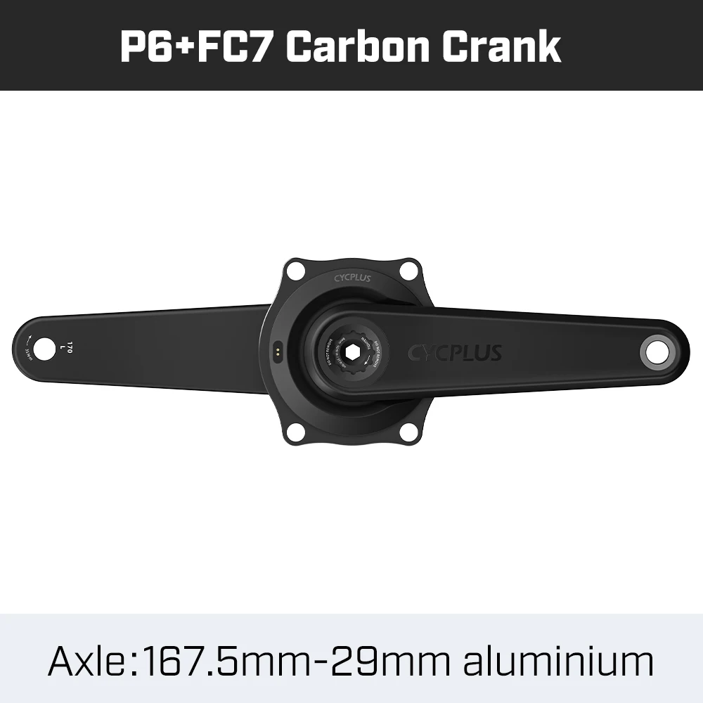 CYCPULS P6 スパイダーパワーメーター CYCPLUS P6 Spider Power Meter 4 Bolt 110BCD 24mm 29mm BLE ANT+
