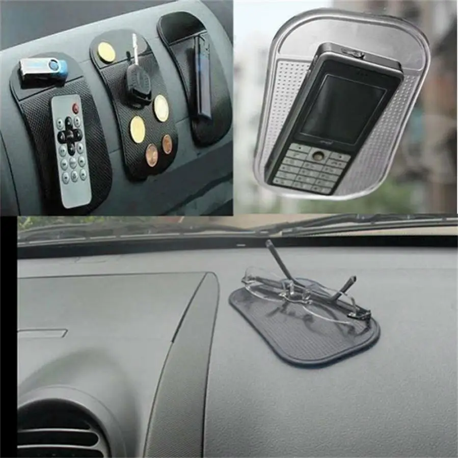 Multi-function Powerful Silica Gel Sticky Car Anti slip Pad Dashboard Non slip Mat Holder Car Accessories for Mobile Phone