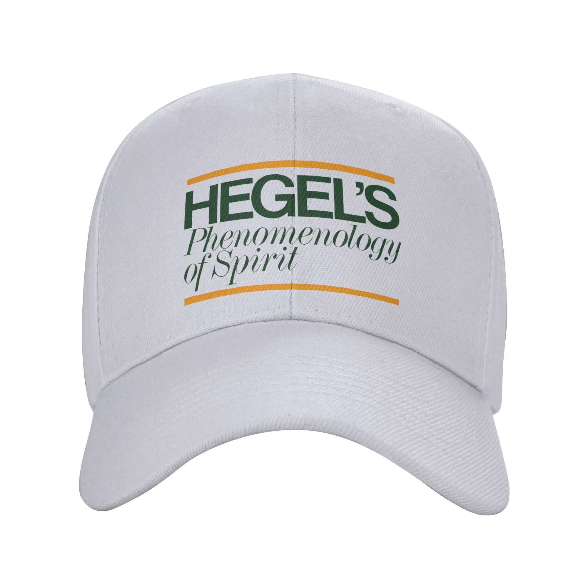 Gorra de Béisbol con Visera Curva, Diseño Estético de la Cubierta del Libro Fenomenología del Espíritu de Hegel, Estilo Urbano Moderno, para Mujer, Verano