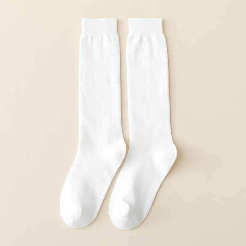 Girls Cotton Long Socks Women Stockings Spring Autumn Thigh High Stockings Ladies Stockings Fashion School Uniform Socks