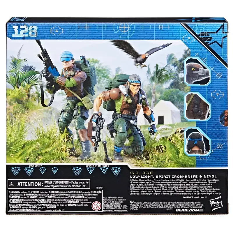 Authentic product,Special Offer Spot, Hasbro, Special Forces GIJOE 6 Inch, Lighthouse Genie, Double Set Low-Light 6 Inch