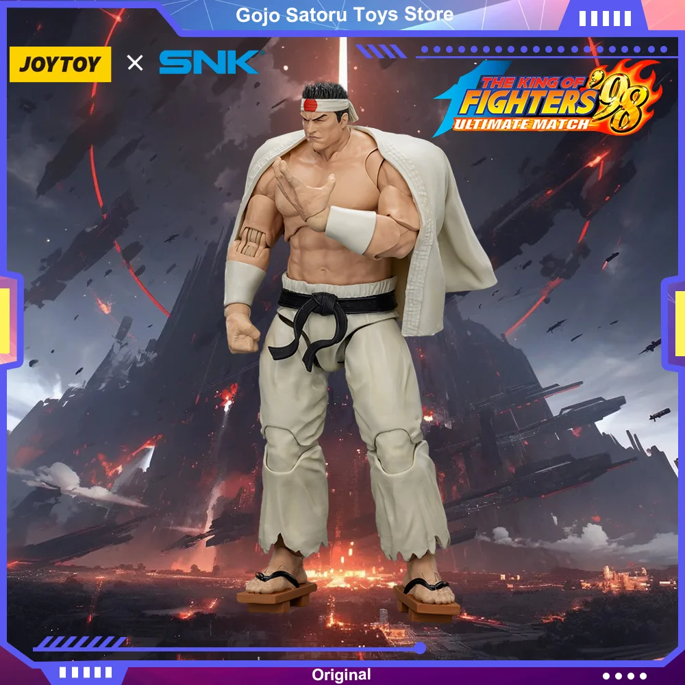 

[Pre-sale] JOYTOY SNK KOF 98UM 1/18 Action Figure Hero Team Goro Daimon Anime Figurine Joint Movable Model Collection Toy Gifts