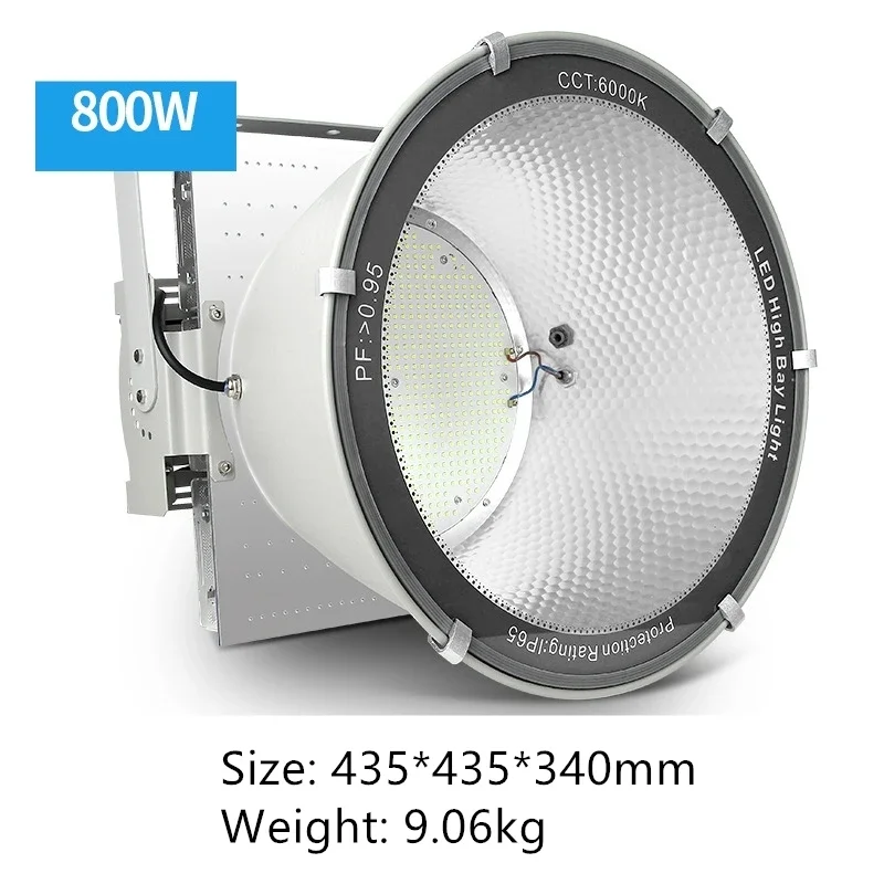 High Power Floodlight 400W 600W 800W 1000W AC 220V Waterproof LED Spotlight Outdoor Construction Engineering Lighthouse