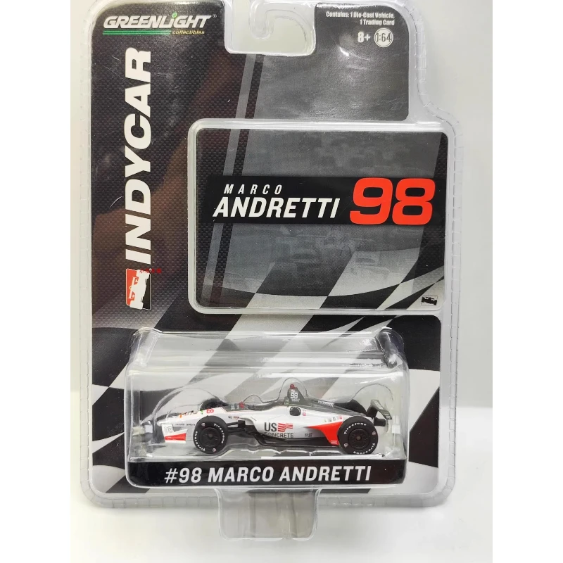 

1:64 # Marco Andretti Высокая имитация сплава, модель автомобиля, Коллекционная игрушка, подарок, украшение для дисплея