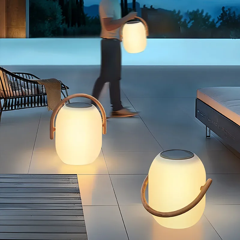 Solar Lawn Outdoor FloorBalcony Decorative Villa Courtyard Ambient Light Waterproof Camping