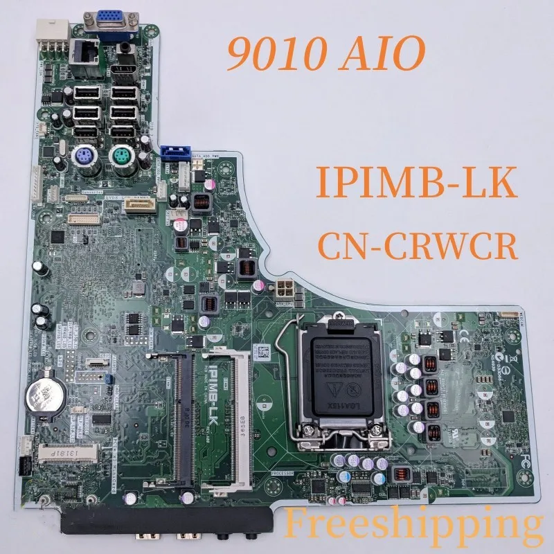 

CN-0CRWCR For Dell OptiPlex 9010 AIO Motherboard IPIMB-LK 0CRWCR CRWCR LGA1155 DDR3 Mainboard 100% Tested Fully Work