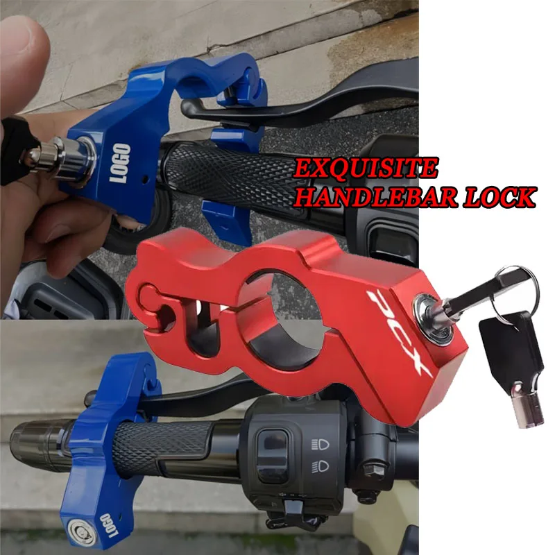 

For PCX 160/150/125 PCX150 PCX125 Motorcycle Handlebar Scooter ATV Brake Clutch Security Safety Theft Protection Lock