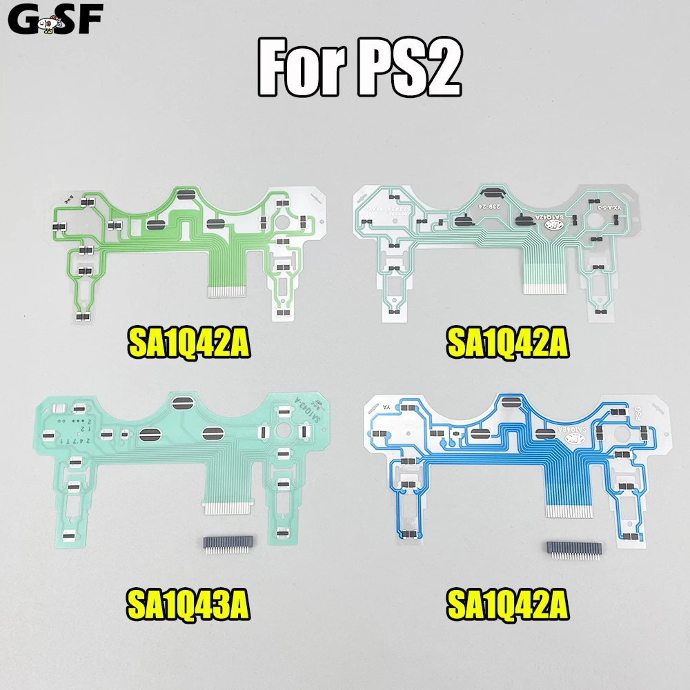 1-5PCS Ribbon Circuit Board Joystick Flex Cable Conductive Film For PS2 SA1Q42A SA1Q43-A 18Pin 19Pin Socket