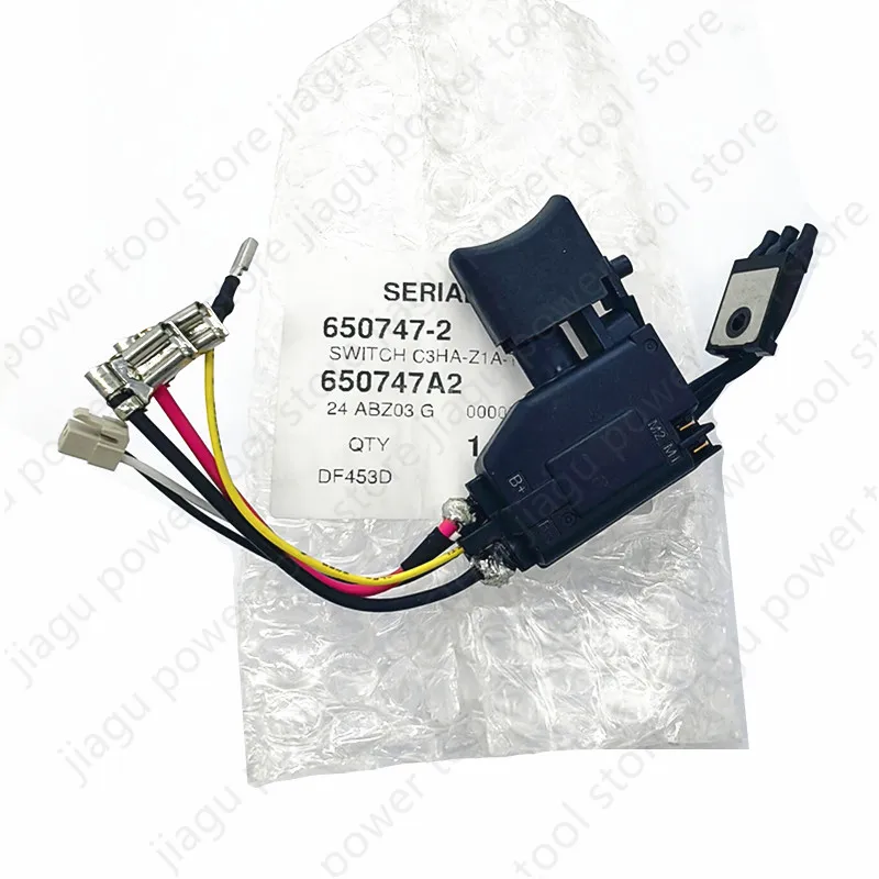 

Переключатель 650747-2 для Makita DDF456Z DF453D DDF456 DDF446 DHP456 DF456D BHP446Z BDF456Z BHP456 BDF456 BDF446Z BDF446