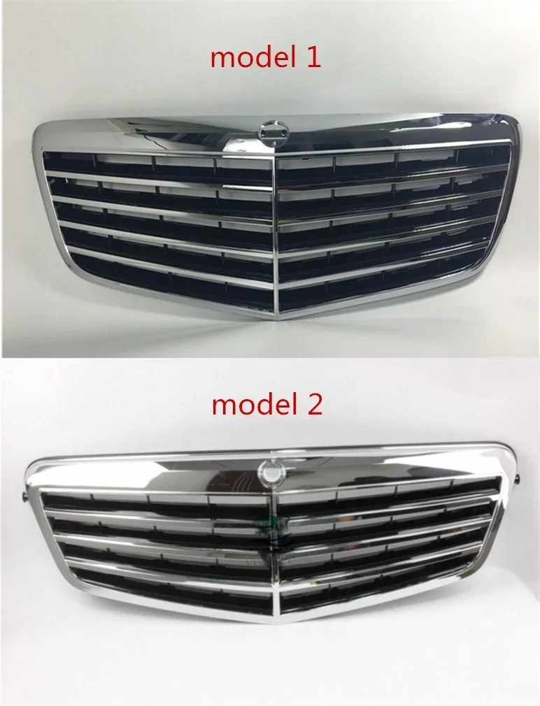 Front Bumper Grill Grille for Mercedes-benz e Class W211 E200 E220 E240 E260 E280 E300 E320 2006-2008