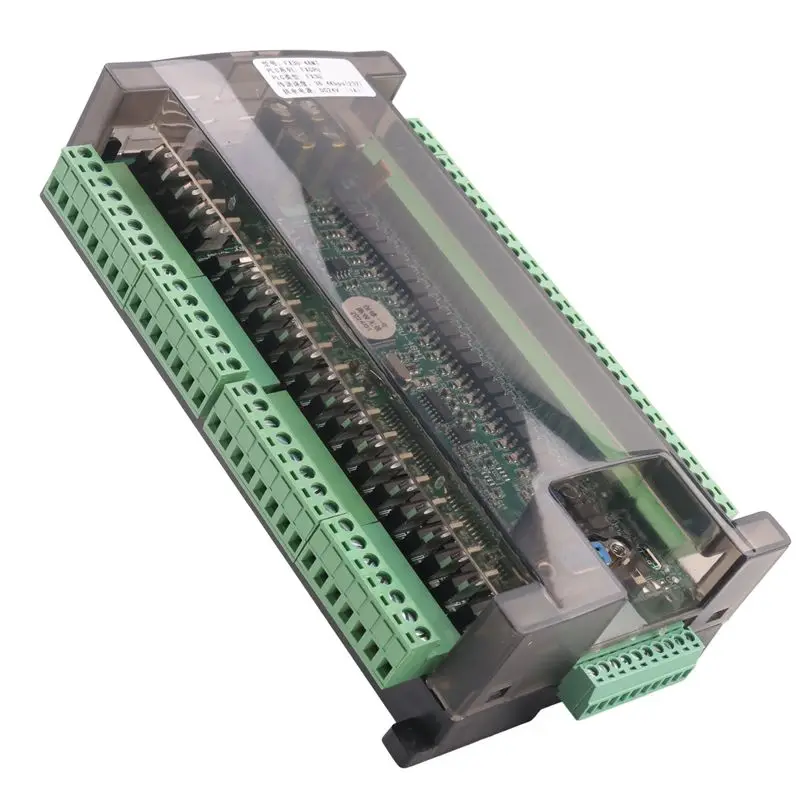 PLC Industrial Control Board Module FX3U-48MT Programmable Logic Controller 24 Input 24 Output 24V 1A-AT36