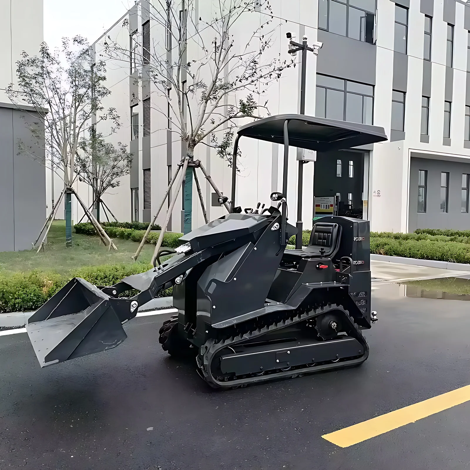 Kuugao Factory Customization Skid Steer Loader Portable Multifunctional Front  Loader Epa Diesel Engine Skid Loader Small Loader